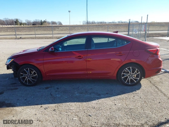 2019 Hyundai Elantra SEL with VIN 5NPD84LF1KH416064, listed as a IAAI auction lot 41427740 with 89,740 mi miles. Bid and sale history available at carsss.com. Image 15.
