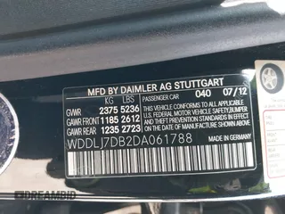 2013 Mercedes-Benz CLS 550 z VIN WDDLJ7DB2DA061788, wystawiony jako IAAI lot #42024922 z przebiegiem 87 231 mil mil oraz . Historia ofert i sprzedaży dostępna na DreamBid. Obrazek 9.