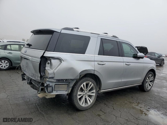 2021 Ford Expedition Limited with VIN 1FMJU2AT7MEA77112, listed as a Copart auction lot 86514844 with 17,076 mi miles and Salvage Title. Bid and sale history available at carsss.com. Image 3.