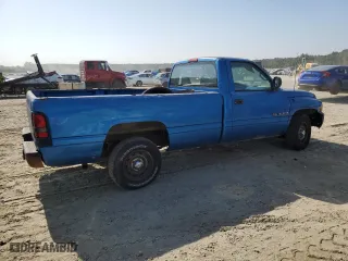 1998 Dodge Ram 1500 with VIN 1B7HC16X6WS705693, listed as a Copart auction lot 69197984 with 0 mi miles and Salvage Title. Bid and sale history available at carsss.com. Image 3.