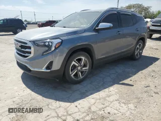2018 GMC Terrain SLT Diesel with VIN 3GKALREU5JL316272, listed as a Copart auction lot 52600005 with 97,740 mi miles and Salvage Title. Bid and sale history available at DreamBid. Image 1.