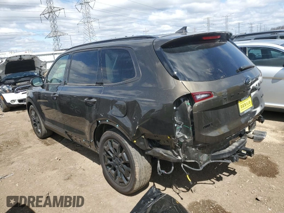 2021 Kia Telluride EX z VIN 5XYP3DHC5MG164646, wystawiony jako Copart lot #52524945 z przebiegiem 49 381 mil mil oraz Szkoda całkowita • Salvage title. Historia ofert i sprzedaży dostępna na DreamBid. Obrazek 2.
