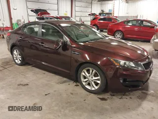 2013 Kia Optima EX with VIN 5XXGN4A72DG225852, listed as a IAAI auction lot 42292122 with 145,150 mi miles and . Bid and sale history available at DreamBid. Image 1.