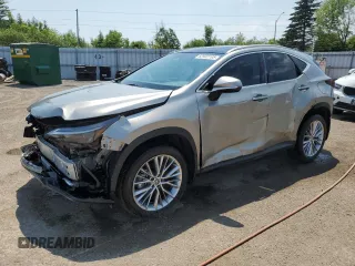 2024 Lexus NX 350h Premium z VIN 2T2GKCEZ4RC025080, wystawiony jako Copart lot #62932195 z przebiegiem 4 209 mil mil oraz Czysty tytuł • Clean title. Historia ofert i sprzedaży dostępna na DreamBid. Obrazek 1.