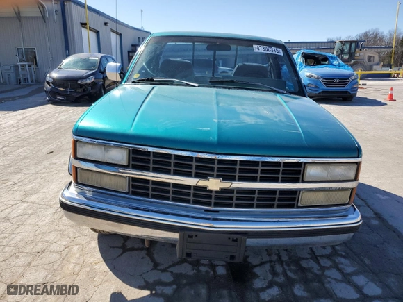1993 Chevrolet C/K 1500 with VIN 1GBDC14K5PZ181827, listed as a Copart auction lot 47306315 with 192,681 mi miles and Salvage Title. Bid and sale history available at carsss.com. Image 5.