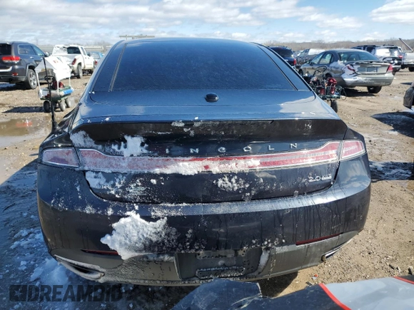 2013 Lincoln MKZ with VIN 3LN6L2J99DR800226, listed as a Copart auction lot 47105465 with Not Provided miles and Salvage Title. Bid and sale history available at DreamBid. Image 6.