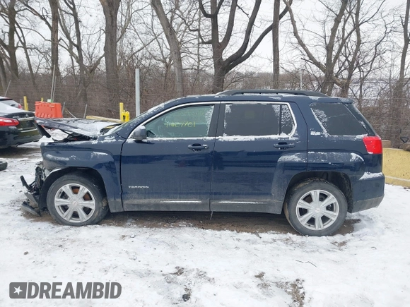 2017 GMC Terrain SLE with VIN 2GKFLTEK5H6158015, listed as a IAAI auction lot 41607701 with 98,794 mi miles. Bid and sale history available at carsss.com. Image 14.