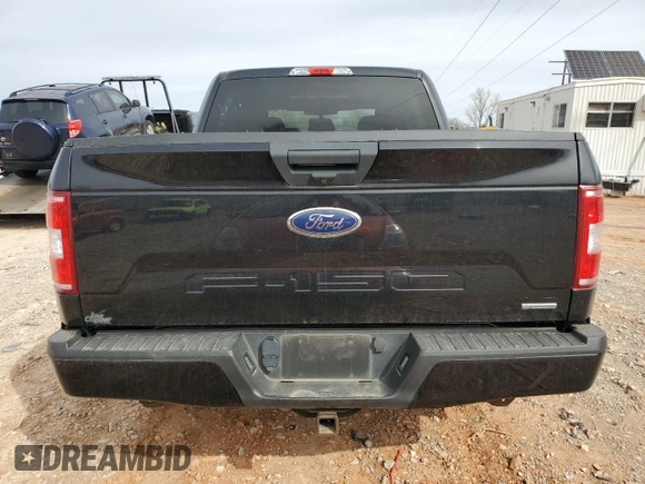 2020 Ford F-150 XL with VIN 1FTEW1CP4LFB46986, listed as a Copart auction lot 48200675 with 59,409 mi miles and Salvage Title. Bid and sale history available at carsss.com. Image 6.