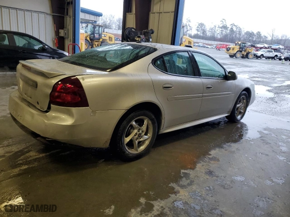 2004 Pontiac Grand Prix GTP with VIN 2G2WR524841293951, listed as a Copart auction lot 44896635 with 182,348 mi miles and Salvage Title. Bid and sale history available at carsss.com. Image 3.