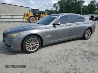 2009 BMW 7 Series 750Li with VIN WBAKB83589CY58639, listed as a Copart auction lot 54968705 with 211,516 mi miles and Clean Title. Bid and sale history available at DreamBid. Image 1.