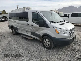 2018 Ford Transit Passenger XL with VIN 1FBZX2YG1JKA87840, listed as a Copart auction lot 86098874 with 68,853 mi miles and Salvage Title. Bid and sale history available at DreamBid. Image 4.