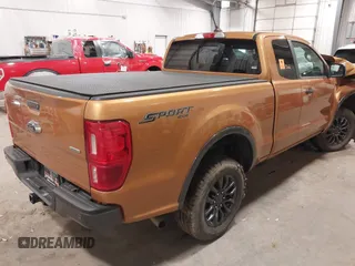 2020 Ford Ranger XL with VIN 1FTER1FH1LLA06665, listed as a IAAI auction lot 41957448 with 9,160 mi miles. Bid and sale history available at carsss.com. Image 4.