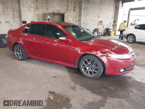 2008 Acura TL Type-S with VIN 19UUA76568A006368, listed as a IAAI auction lot 42026607 with 242,152 mi miles. Bid and sale history available at carsss.com. Image 1.