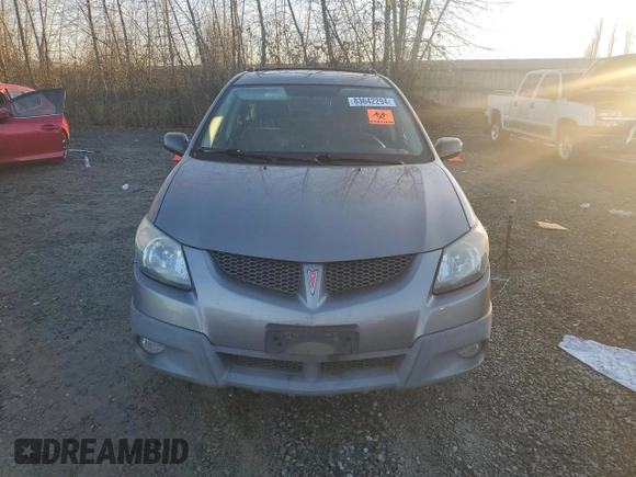 2003 Pontiac Vibe with VIN 5Y2SM62803Z417928, listed as a Copart auction lot 83642294 with 116,990 mi miles and Salvage Title. Bid and sale history available at DreamBid. Image 5.