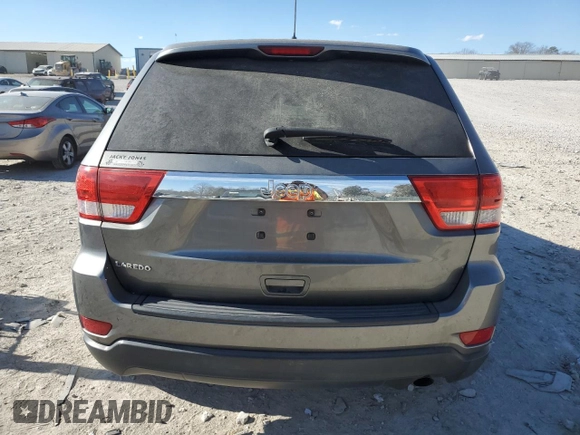 2012 Jeep Grand Cherokee Laredo with VIN 1C4RJEAG0CC299568, listed as a Copart auction lot 80455464 with 98,540 mi miles and Salvage Title. Bid and sale history available at carsss.com. Image 6.