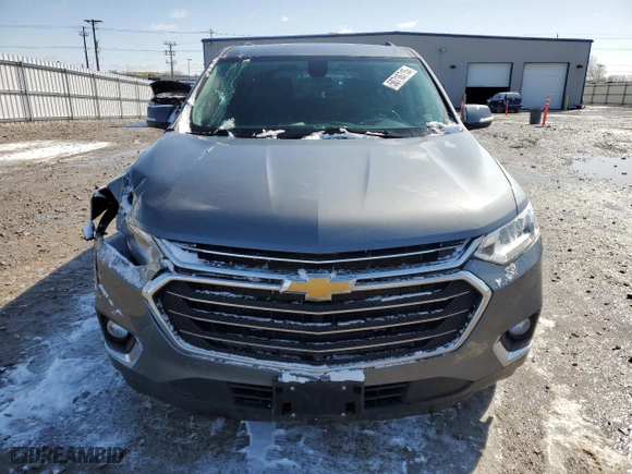 2021 Chevrolet Traverse LT Leather with VIN 1GNEVHKW1MJ175582, listed as a Copart auction lot 50716715 with 56,532 mi miles and Salvage Title. Bid and sale history available at carsss.com. Image 5.