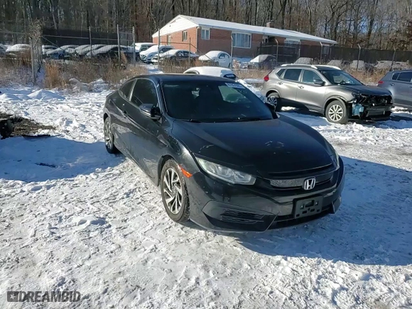 2017 Honda Civic Coupe LX-P with VIN 2HGFC4B04HH307833, listed as a Copart auction lot 87824385 with 92,323 mi miles and Salvage Title. Bid and sale history available at carsss.com. Image 11.