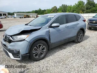 2020 Honda CR-V EX with VIN 5J6RW1H50LL005210, listed as a Copart auction lot 57700975 with 122,555 mi miles and Salvage title. Bid and sale history available at DreamBid. Image 1.