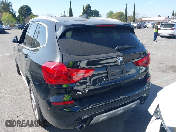 2019 BMW X3 sDrive30i with VIN 5UXTR7C5XKLR51471, listed as a IAAI auction lot 41718818 with 52,670 mi miles. Bid and sale history available at carsss.com. Image 16.