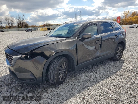 2018 Mazda CX-9 Sport with VIN JM3TCBBY6J0201882, listed as a Copart auction lot 77480244 with 116,019 mi miles and Salvage Title. Bid and sale history available at carsss.com. Image 1.