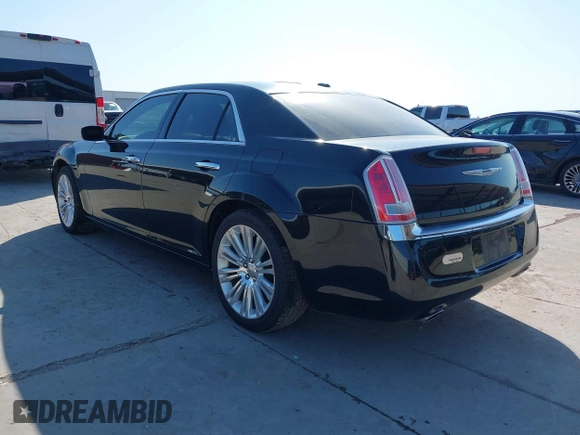 2011 Chrysler 300 with VIN 2C3CA6CT8BH595198, listed as a IAAI auction lot 41983417 with 182,067 mi miles. Bid and sale history available at carsss.com. Image 3.