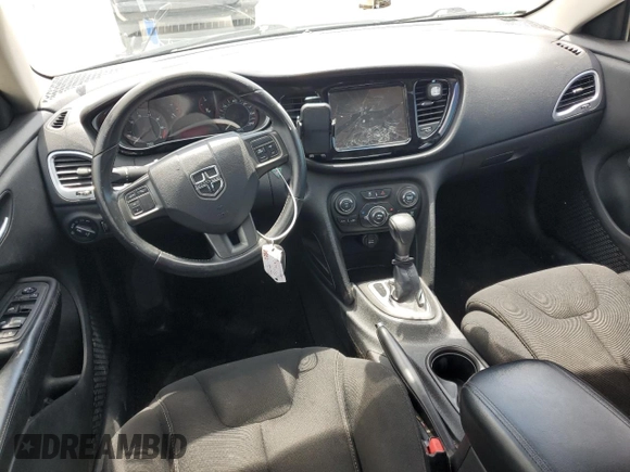 2013 Dodge Dart SXT z VIN 1C3CDFBA9DD335254, wystawiony jako Copart lot #56732595 z przebiegiem Nie podano mil oraz Szkoda całkowita • Salvage title. Historia ofert i sprzedaży dostępna na DreamBid. Obrazek 8.