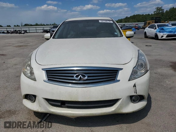 2013 Infiniti G37 Journey with VIN JN1CV6AP0DM724222, listed as a Copart auction lot 54748735 with 169,535 mi miles and Clean Title. Bid and sale history available at DreamBid. Image 5.
