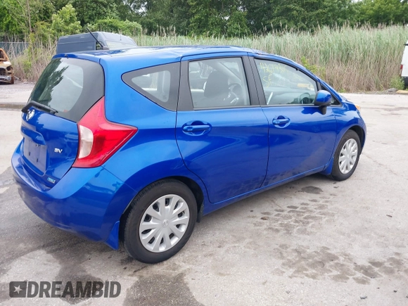 2014 Nissan Note S Plus with VIN 3N1CE2CP1EL408300, listed as a IAAI auction lot 42614306 with 49,963 mi miles and . Bid and sale history available at DreamBid. Image 4.