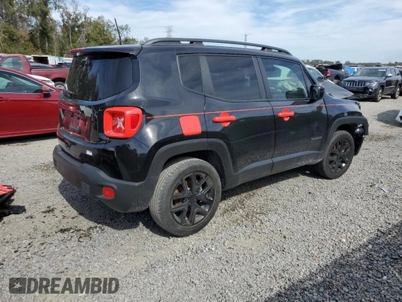 2022 Jeep Renegade Altitude z VIN ZACNJDE18NPN43624, wystawiony jako Copart lot #42755045 z przebiegiem Nie podano mil oraz Nie do naprawy • Non repairable. Historia ofert i sprzedaży dostępna na DreamBid. Obrazek 3.