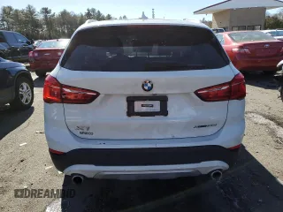 2020 BMW X1 xDrive28i with VIN WBXJG9C01L5P56897, listed as a Copart auction lot 46285115 with 57,258 mi miles and Salvage Title. Bid and sale history available at carsss.com. Image 6.