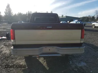 1990 Ford F-250 with VIN 1FTHX25M5LKB09701, listed as a Copart auction lot 47567725 with 42,975 mi miles and Salvage Title. Bid and sale history available at carsss.com. Image 6.