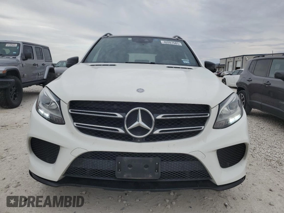 2017 Mercedes-Benz GLE 350 with VIN 4JGDA5JB2HA923657, listed as a Copart auction lot 46997685 with 121,202 mi miles and Salvage title. Bid and sale history available at DreamBid. Image 5.