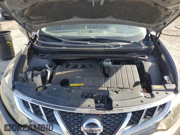 2012 Nissan Murano SL z VIN JN8AZ1MW3CW205039, wystawiony jako Copart lot #47842345 z przebiegiem 153 283 mil mil oraz Szkoda całkowita • Salvage title. Historia ofert i sprzedaży dostępna na DreamBid. Obrazek 11.