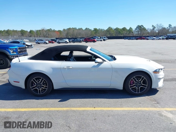 2018 Ford Mustang EcoBoost Premium with VIN 1FATP8UH7J5115146, listed as a IAAI auction lot 41767416 with 128,869 mi miles and . Bid and sale history available at carsss.com. Image 13.
