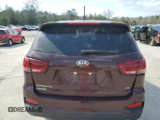 2020 Kia Sorento LX V6 with VIN 5XYPG4A5XLG690513, listed as a Copart auction lot 46847885 with 103,909 mi miles and Salvage Title. Bid and sale history available at carsss.com. Image 6.