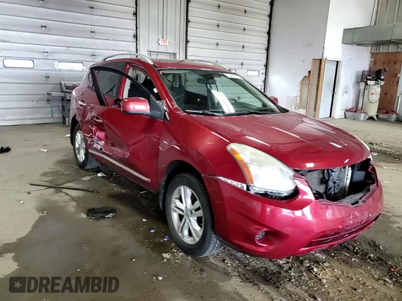 2012 Nissan Rogue SV with VIN JN8AS5MV6CW351521, listed as a Copart auction lot 54097525 with 80,615 mi miles and Non Repairable. Bid and sale history available at carsss.com. Image 14.