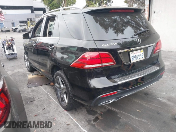 2018 Mercedes-Benz GLE 350 with VIN 4JGDA5JB7JB061715, listed as a IAAI auction lot 42565286 with 77,995 mi miles and . Bid and sale history available at DreamBid. Image 3.