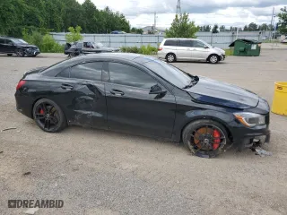 2014 Mercedes-Benz CLA-Class CLA 45 AMG with VIN WDDSJ5CB1EN151266, listed as a Copart auction lot 63798924 with 188,494 mi miles and Salvage Title. Bid and sale history available at carsss.com. Image 4.