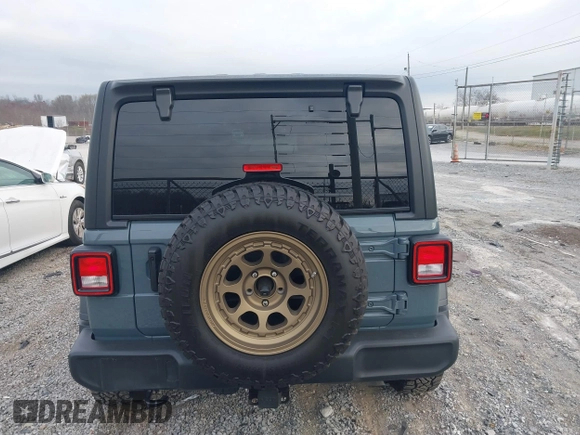 2024 Jeep Wrangler Sport S with VIN 1C4PJXDG3RW259023, listed as a IAAI auction lot 41783151 with 23,152 mi miles. Bid and sale history available at carsss.com. Image 16.