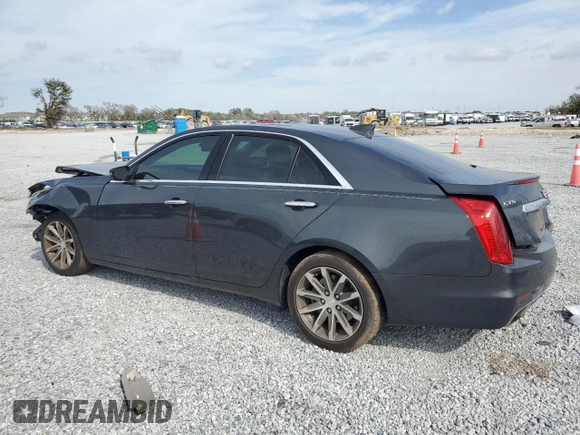 2016 Cadillac CTS Sedan Luxury Collection RWD with VIN 1G6AR5SX8G0177541, listed as a Copart auction lot 42839125 with 23,741 mi miles and Salvage Title. Bid and sale history available at carsss.com. Image 2.