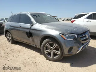 2021 Mercedes-Benz GLC with VIN W1N0G8DB5MV264533, listed as a Copart auction lot 52775905 with 56,384 mi miles and Salvage Title. Bid and sale history available at carsss.com. Image 4.