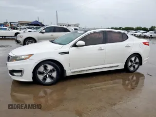 2012 Kia Optima Hybrid with VIN KNAGM4AD3C5009694, listed as a Copart auction lot 55755565 with 174,047 mi miles and Clean Title. Bid and sale history available at carsss.com. Image 1.