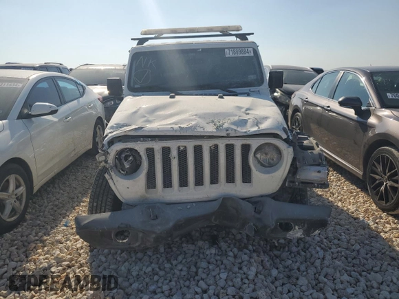 2023 Jeep Wrangler Sport с VIN 1C4HJXAG4PW598962, выставлен на аукционе Copart как лот 71889884 с пробегом 37 986 миль миль и Списание • Salvage title. История ставок и продаж доступна на DreamBid. Изображение 5.