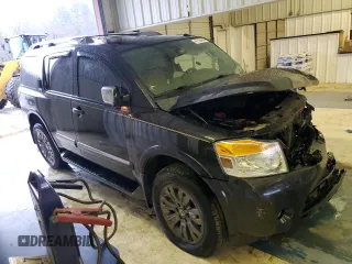 2015 Nissan Armada Platinum z VIN 5N1BA0NFXFN620977, wystawiony jako Copart lot #47793445 z przebiegiem 172 514 mil mil oraz Szkoda całkowita • Salvage title. Historia ofert i sprzedaży dostępna na DreamBid. Obrazek 4.
