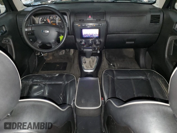 2006 Hummer H3 with VIN 5GTDN136268258581, listed as a Copart auction lot 81080844 with 224,625 mi miles and Salvage Title. Bid and sale history available at carsss.com. Image 8.