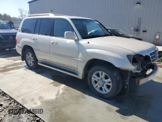 2004 Lexus LX 470 z VIN JTJHT00W743547721, wystawiony jako Copart lot #43739705 z przebiegiem 231 378 mil mil oraz Szkoda całkowita • Salvage title. Historia ofert i sprzedaży dostępna na DreamBid. Obrazek 4.