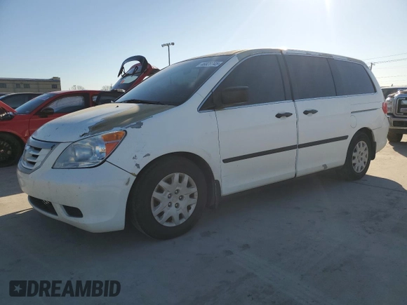 2008 Honda Odyssey LX with VIN 5FNRL38248B039337, listed as a Copart auction lot 46828745 with 321,269 mi miles and Clean Title. Bid and sale history available at carsss.com. Image 1.