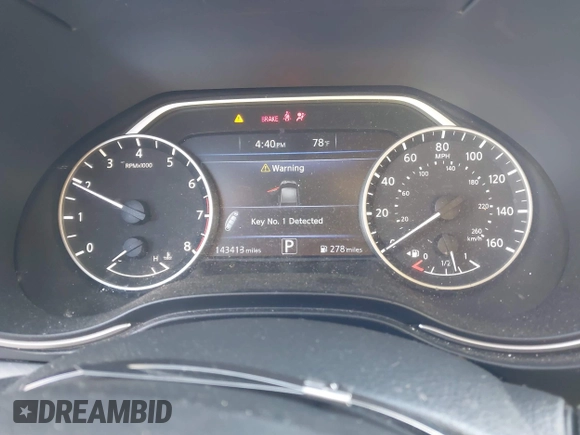 2016 Nissan Maxima Platinum with VIN 1N4AA6AP4GC434534, listed as a IAAI auction lot 41642540 with 143,413 mi miles and . Bid and sale history available at DreamBid. Image 7.