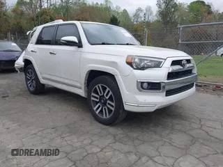 2014 Toyota 4Runner Limited with VIN JTEBU5JR2E5193541, listed as a IAAI auction lot 41954159 with 119,321 mi miles. Bid and sale history available at carsss.com. Image 1.