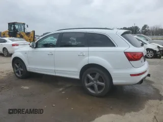 2015 Audi Q7 3.0T S line Prestige with VIN WA1DGAFE4FD032659, listed as a Copart auction lot 49123915 with 189,795 mi miles and Salvage Title. Bid and sale history available at carsss.com. Image 2.